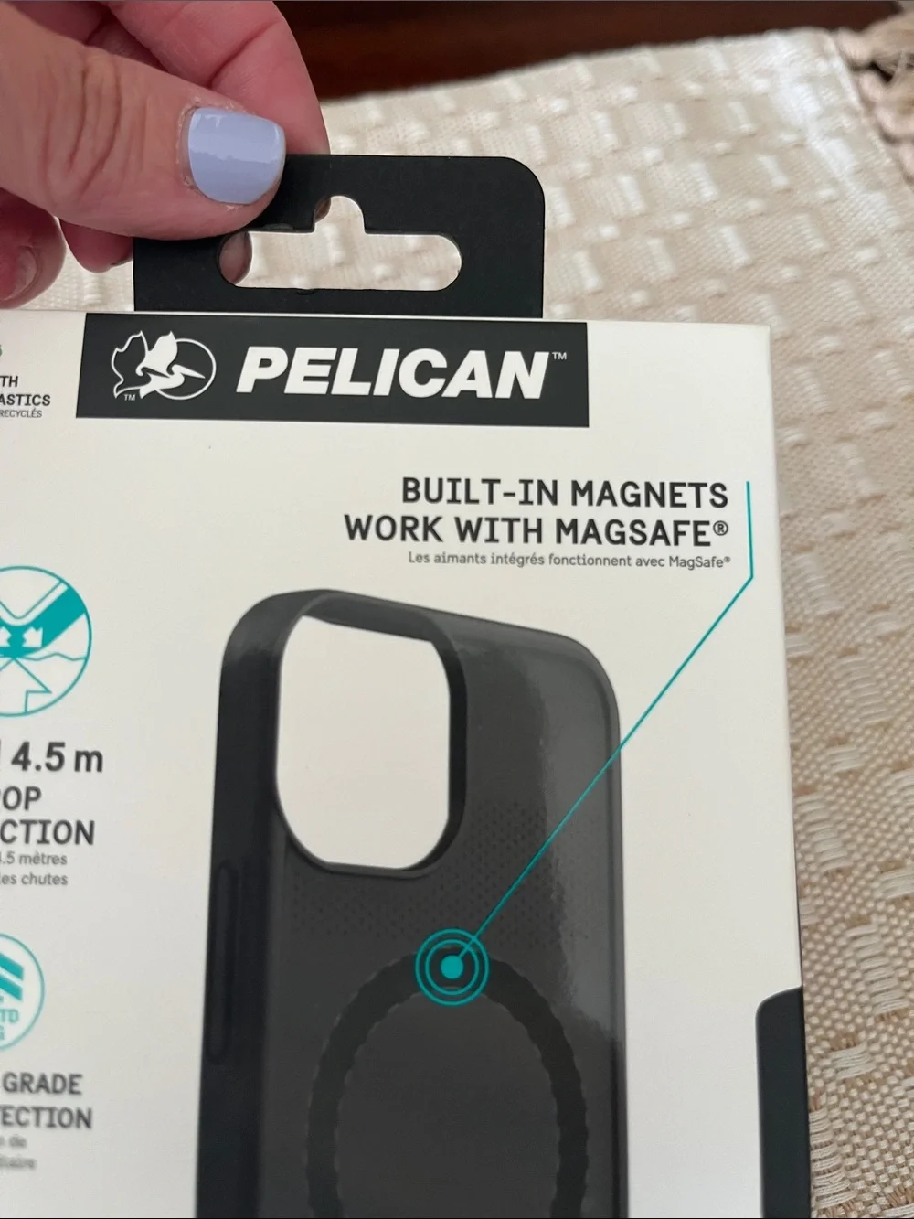 Pelican iPhone 13 Pro Black Case